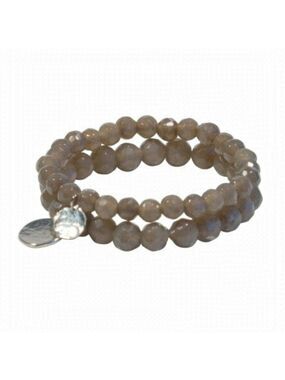 STONE BRACELETS GREY
